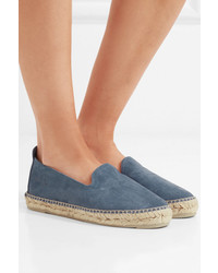 Женские синие замшевые эспадрильи от Manebi