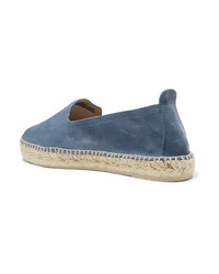 Женские синие замшевые эспадрильи от Manebi