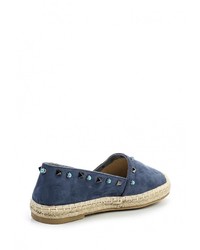 Женские синие замшевые эспадрильи от Max Shoes