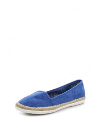 Женские синие замшевые эспадрильи от Tom &amp; Eva