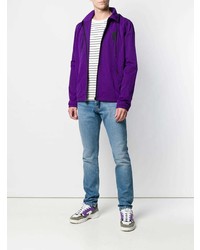 Мужские синие зауженные джинсы от Ami Paris