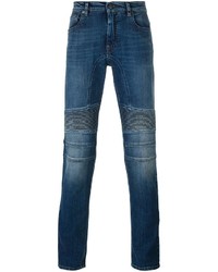 Мужские синие зауженные джинсы от Belstaff