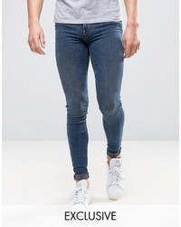 Мужские синие зауженные джинсы от Blend of America