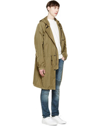 Мужские синие зауженные джинсы от Belstaff