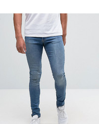 Мужские синие зауженные джинсы от Brooklyn Supply Co.