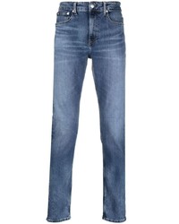 Мужские синие зауженные джинсы от Calvin Klein Jeans