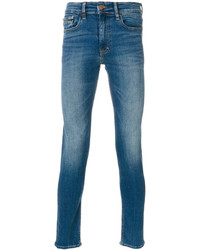 Мужские синие зауженные джинсы от CK Calvin Klein