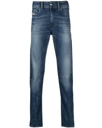 Мужские синие зауженные джинсы от Diesel