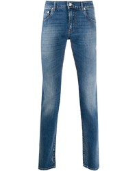 Мужские синие зауженные джинсы от Dolce & Gabbana