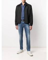 Мужские синие зауженные джинсы от Tommy Hilfiger