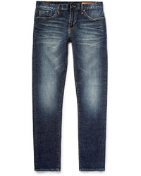 Мужские синие зауженные джинсы от Jean Shop
