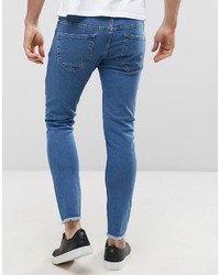 Мужские синие зауженные джинсы от ONLY & SONS