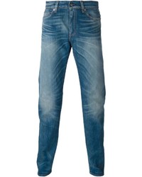 Мужские синие зауженные джинсы от Levi's