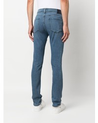 Мужские синие зауженные джинсы от Paige