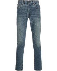 Мужские синие зауженные джинсы от Ralph Lauren RRL