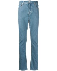 Мужские синие зауженные джинсы от Rick Owens DRKSHDW