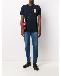 Мужские синие зауженные джинсы от Department 5