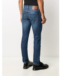 Мужские синие зауженные джинсы от Tommy Hilfiger