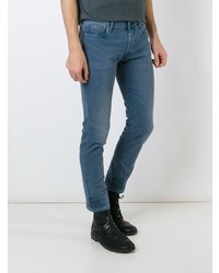 Мужские синие зауженные джинсы от Htc Los Angeles