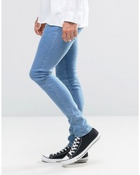 Мужские синие зауженные джинсы от Reclaimed Vintage
