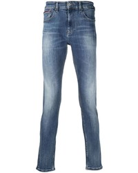 Мужские синие зауженные джинсы от Tommy Hilfiger