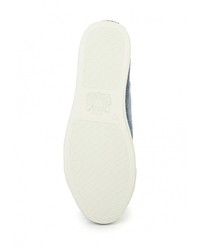 Женские синие кеды из плотной ткани от Keddo