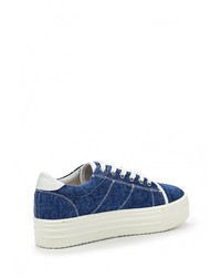 Женские синие кеды от Keddo