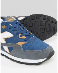 Мужские синие кеды от Diadora