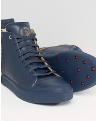 Мужские синие кеды от Diesel