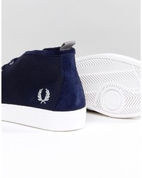 Мужские синие кеды от Fred Perry