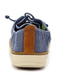 Мужские синие кеды от Timberland