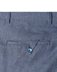 Мужские синие классические брюки в клетку от Gant