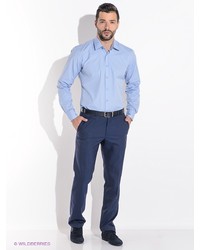 Мужские синие классические брюки от Alfred Muller
