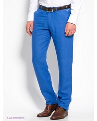 Мужские синие классические брюки от Berkytt