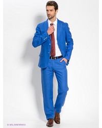 Мужские синие классические брюки от Berkytt