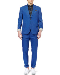 Мужские синие классические брюки от Marc by Marc Jacobs