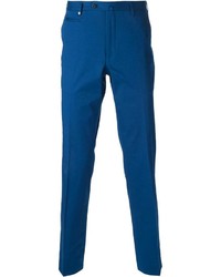 Мужские синие классические брюки от Corneliani