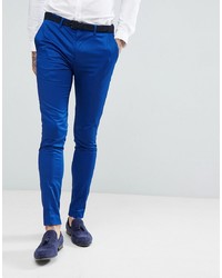 Мужские синие классические брюки от Devils Advocate