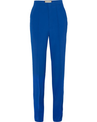 Женские синие классические брюки от Gucci