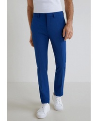 Мужские синие классические брюки от Mango Man