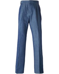 Мужские синие классические брюки от Paul Smith