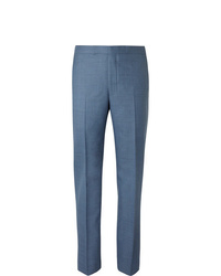 Мужские синие классические брюки от Richard James