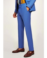 Мужские синие классические брюки от Topman