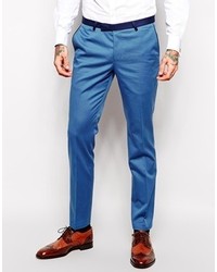 Мужские синие классические брюки