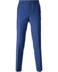 Мужские синие классические брюки