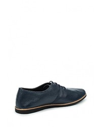 Мужские синие кожаные ботинки от Dino Ricci