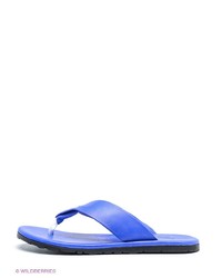 Мужские синие кожаные сандалии от Mario Ponti