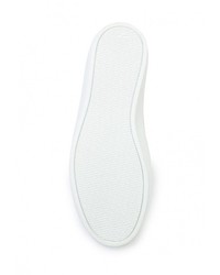 Женские синие кожаные слипоны от Baldinini