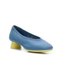 Синие кожаные туфли от Camper