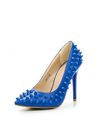 Синие кожаные туфли от Bellamica